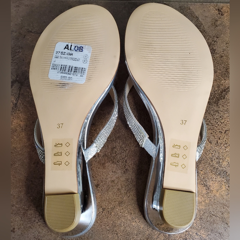 Le Chateau Rhinestone Sandals - Picture 9 of 9